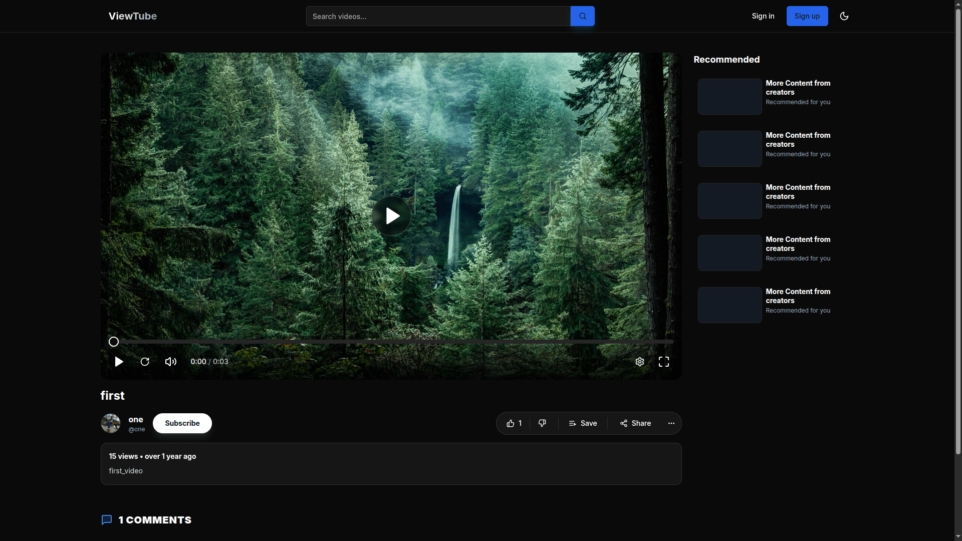 ViewTube Client screenshot 2